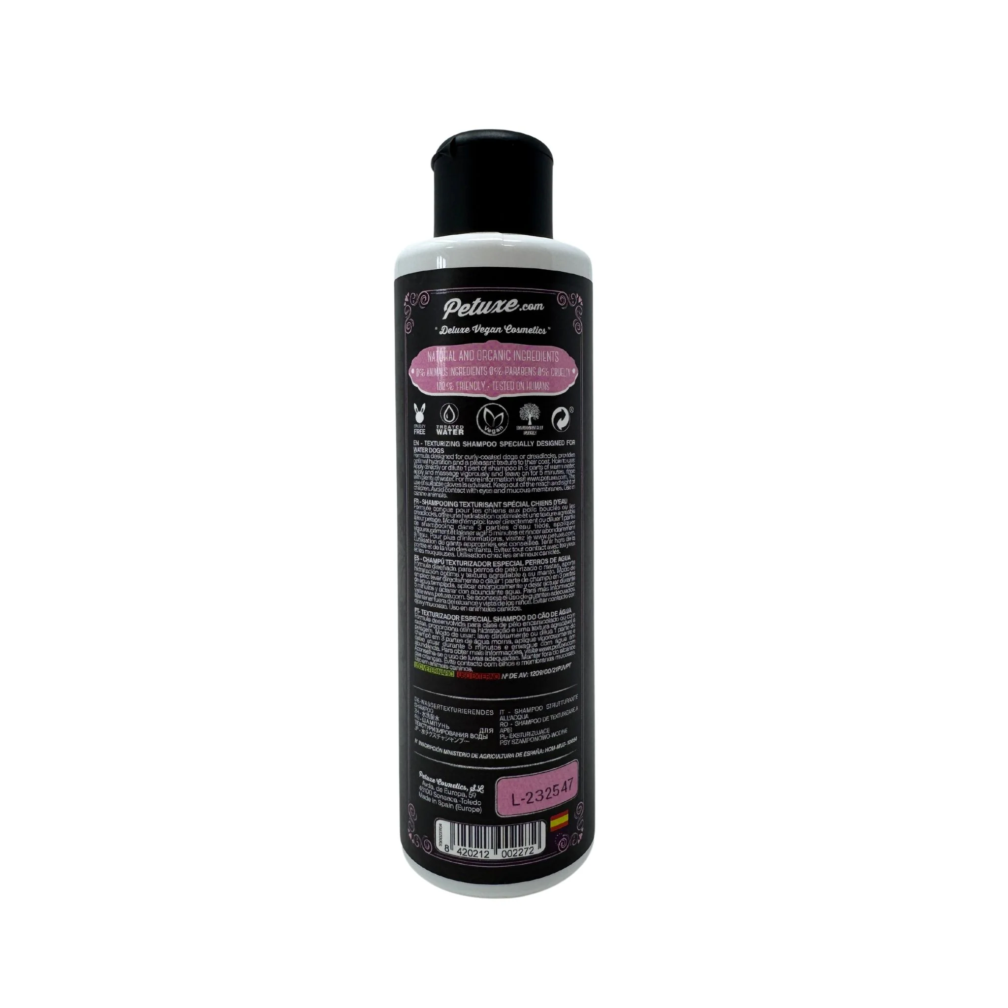 Champú perro de aguas 200ml - Imagen 2