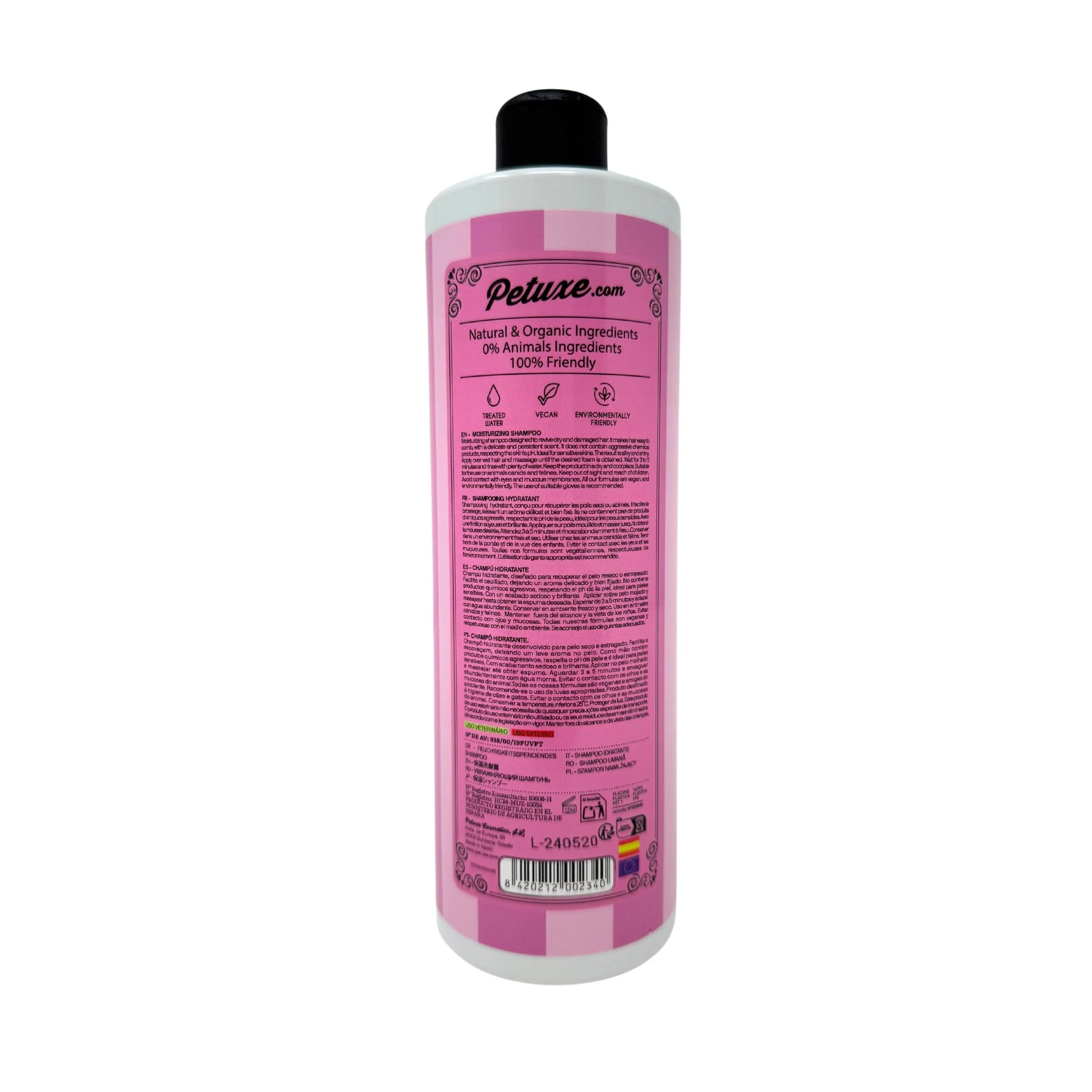 Champú hidratante 500ml - Imagen 3