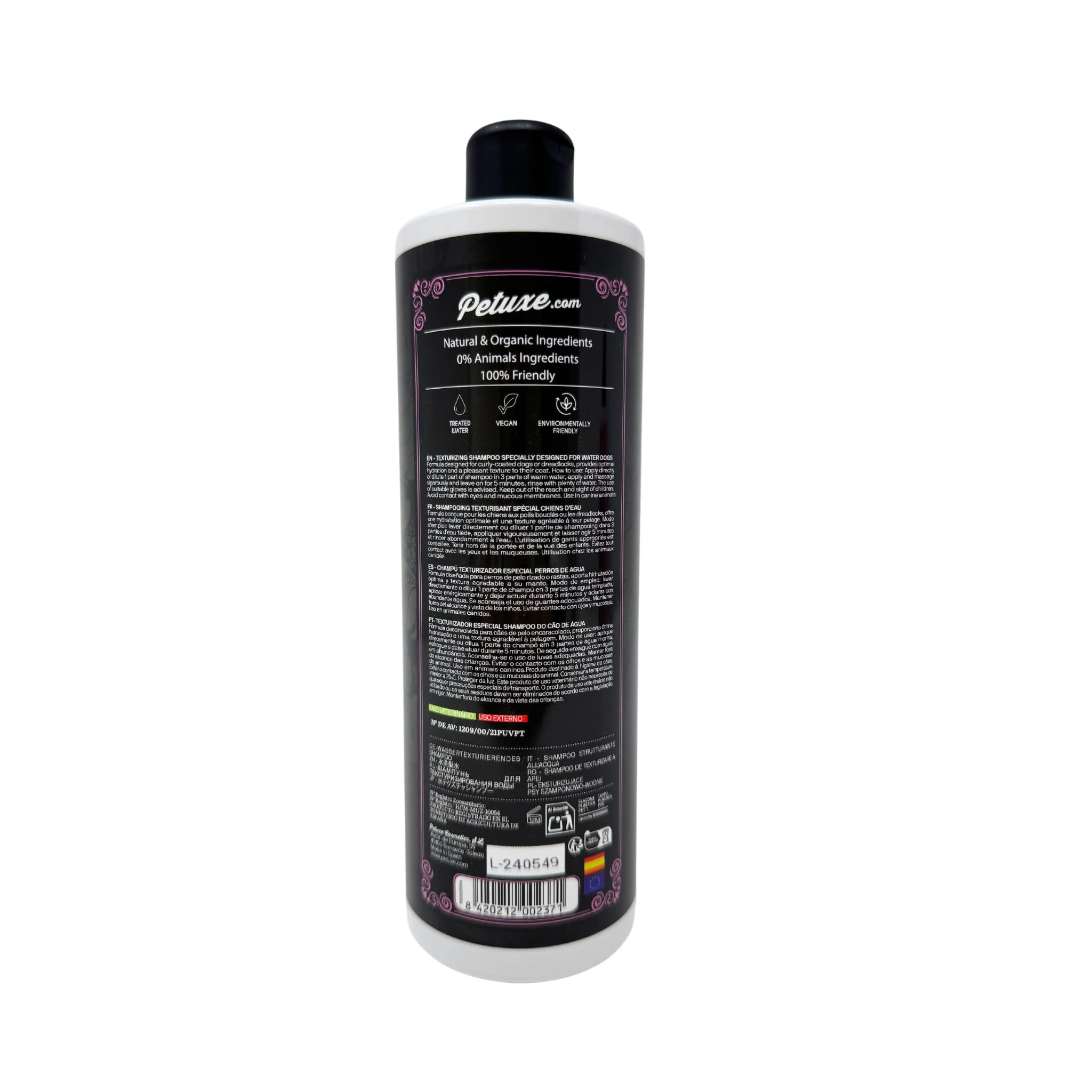 Champú perro de aguas 500ml - Imagen 3