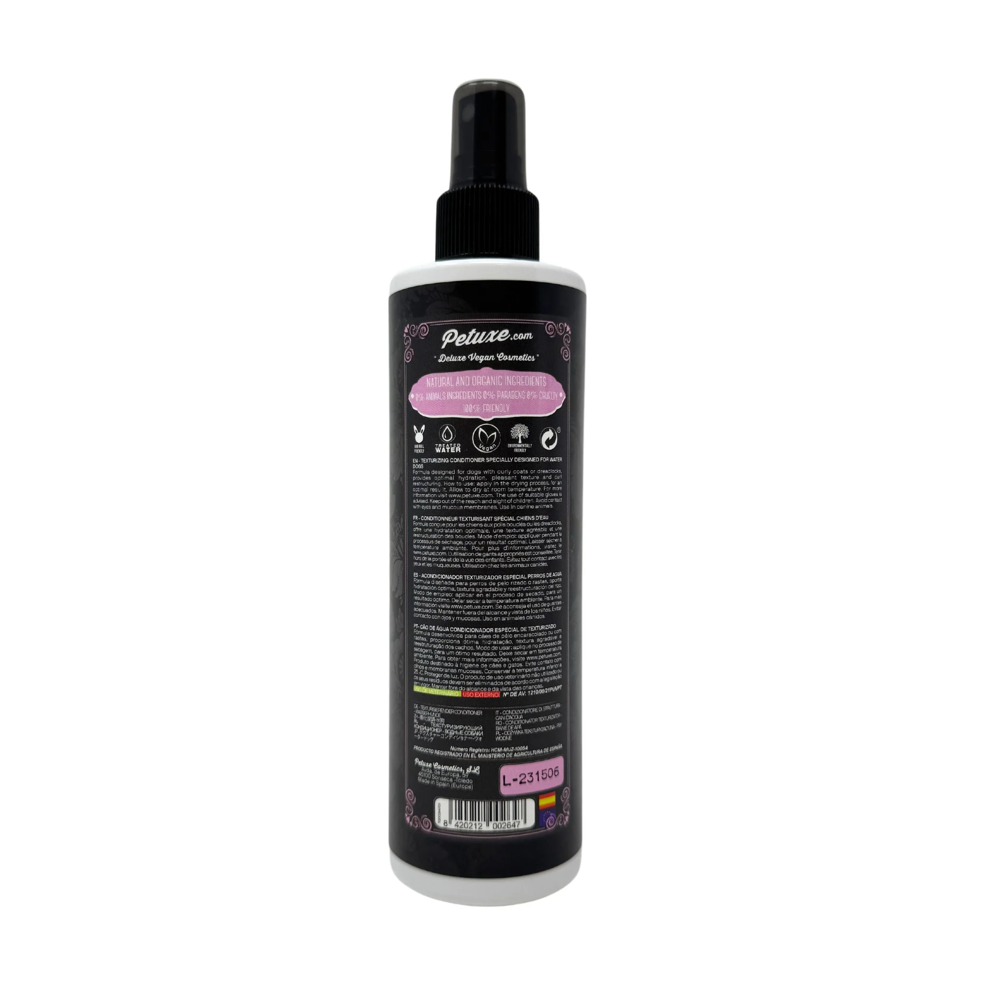 Acondicionador bifásico pelo rizado 300ml - Imagen 2