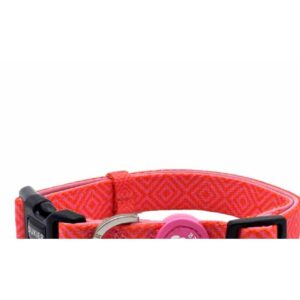 Collar de Perro Kaleido Pink Grid Dukier