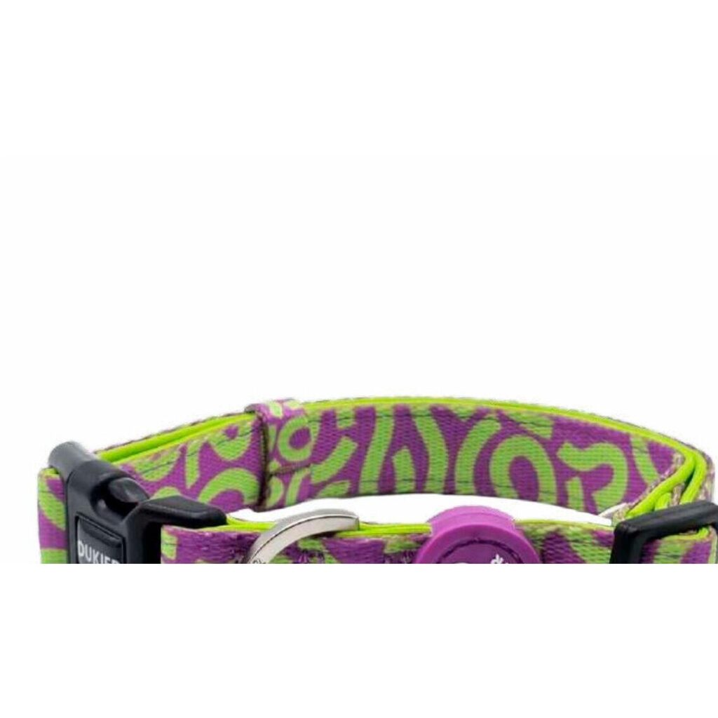 Collar de Perro Kaleido Lime Swirl Dukier