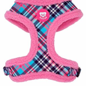 Arnés Ajustable Colección Tartán Pink Dukier