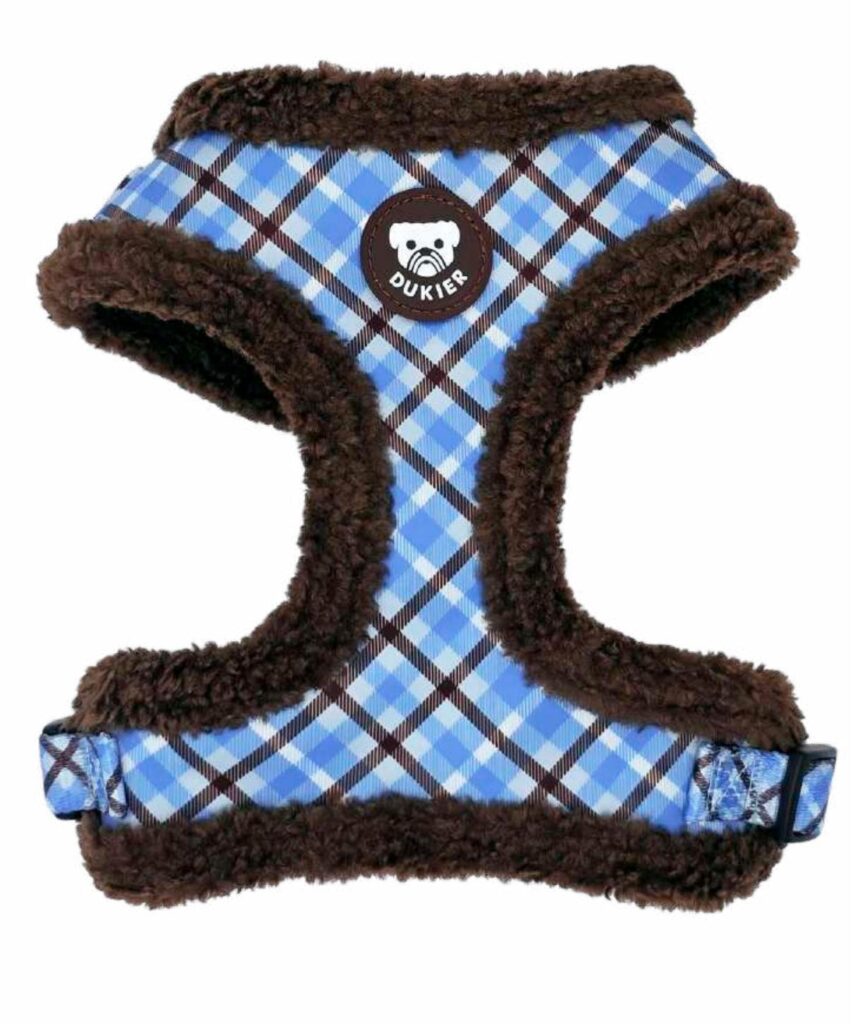 Arnés Ajustable Colección Tartán Blue Dukier