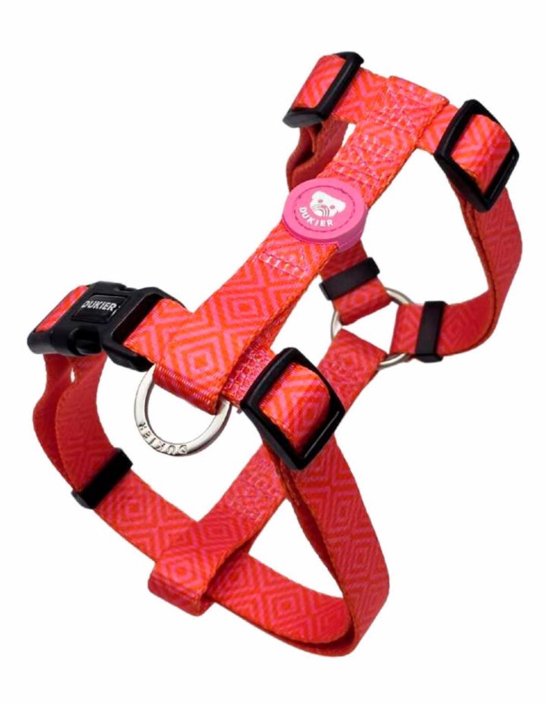 Arnés Clásico Kaleido Pink Grid Dukier