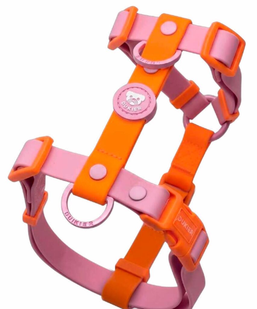 Arnés Clásico Colección Tangerine Pink Waterproof Dukier