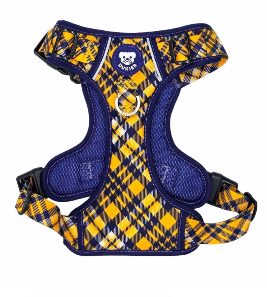 Arnés Trail Colección Tartán Mustard Dukier