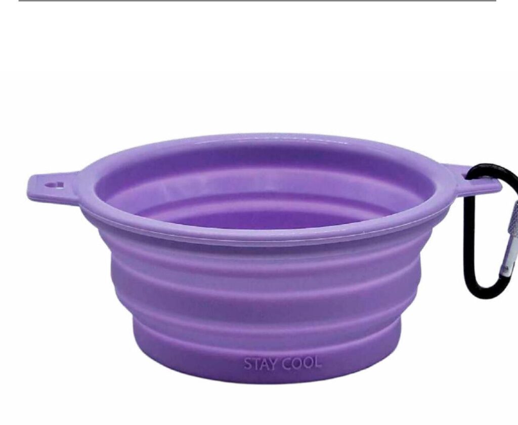 Bebedero Plegable Purple Dukier