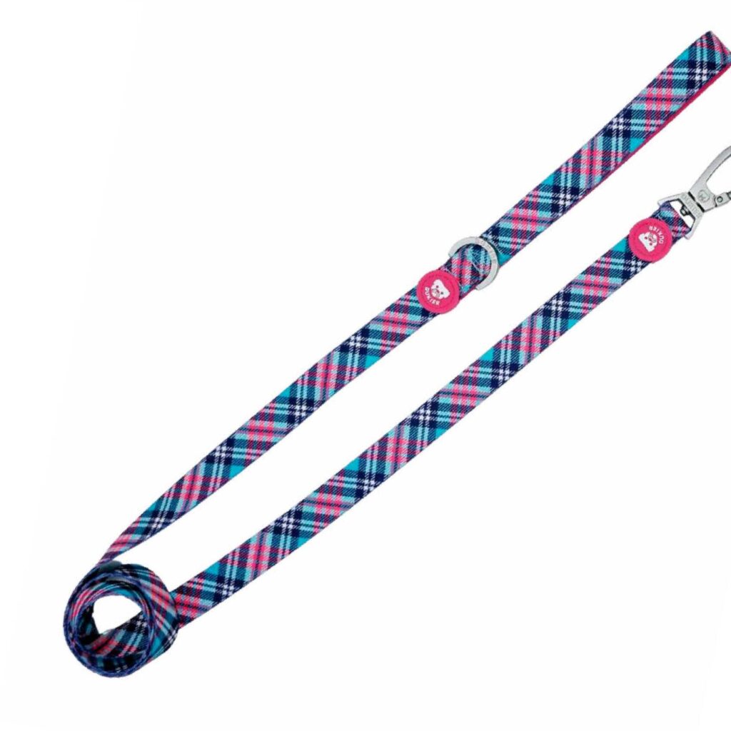 Correa Colección Tartán Pink Dukier