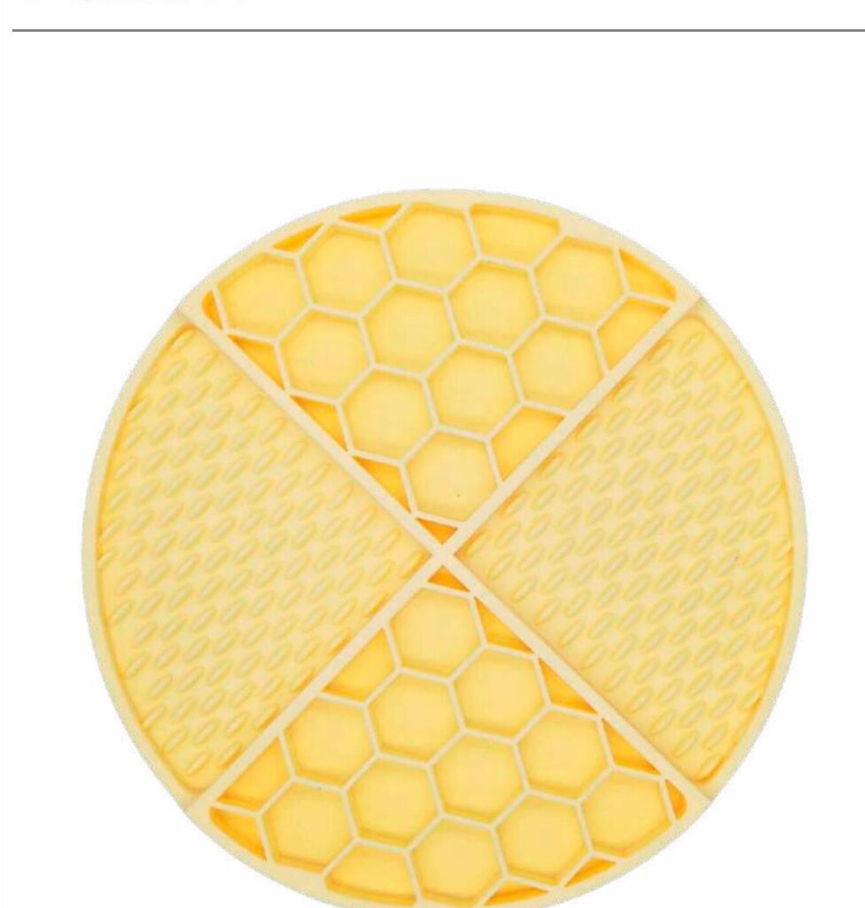 Lick Mat Yellow Dukier