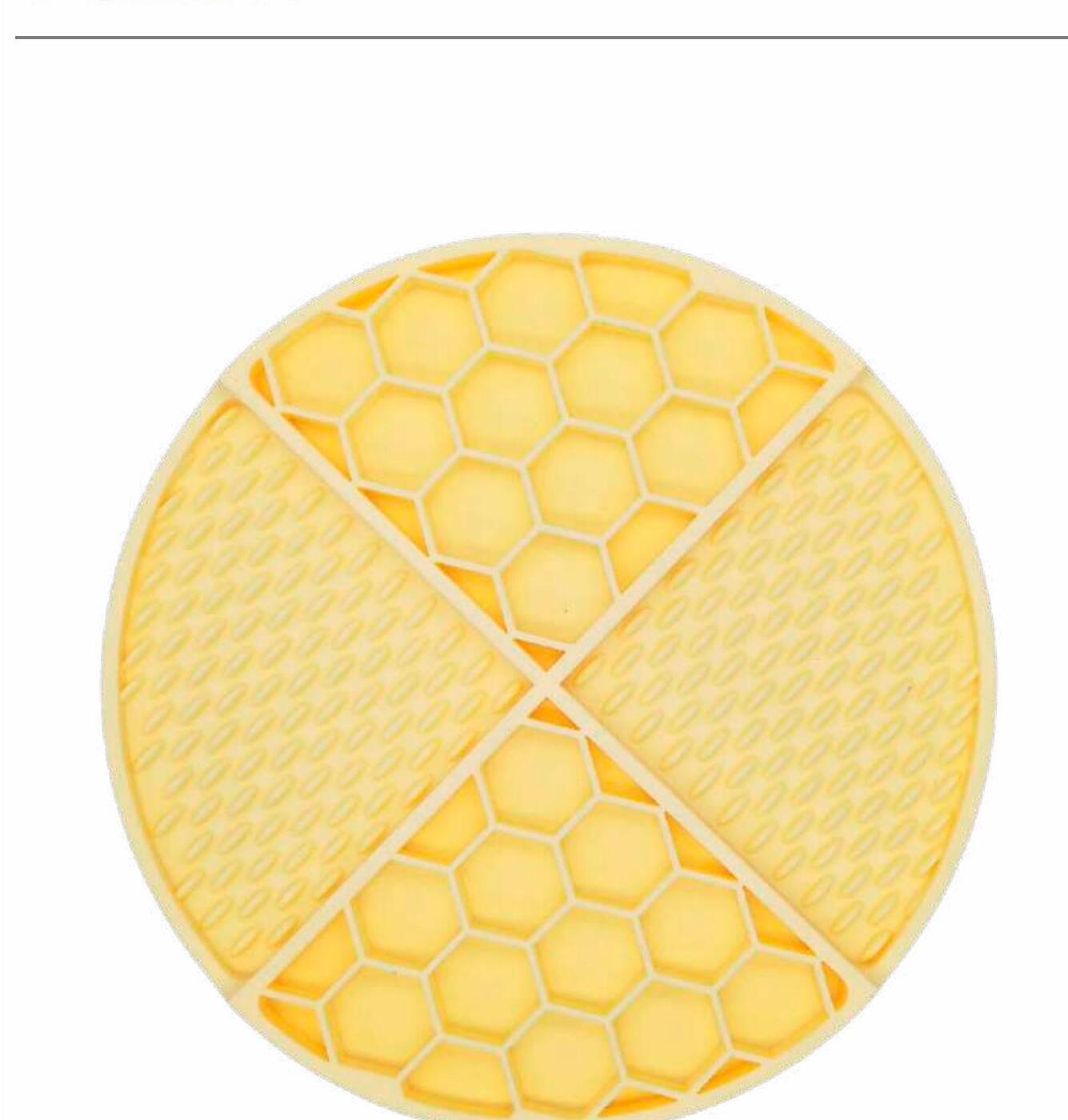 Lick Mat Yellow Dukier