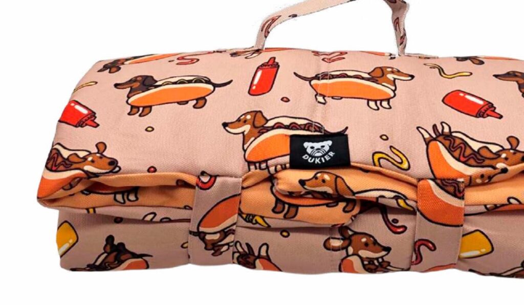 Manta Enrollable Colección Hot Dogs Dukier