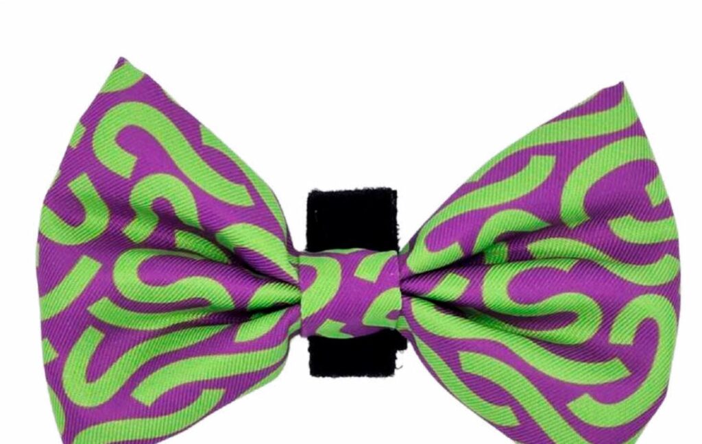 Pajarita Kaleido Lime Swirl Dukier